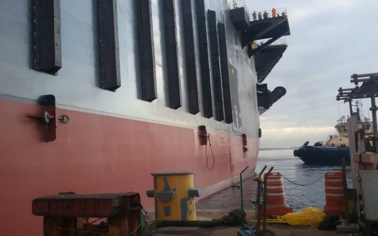 Operação no Navio Petrobras 74 Nassau